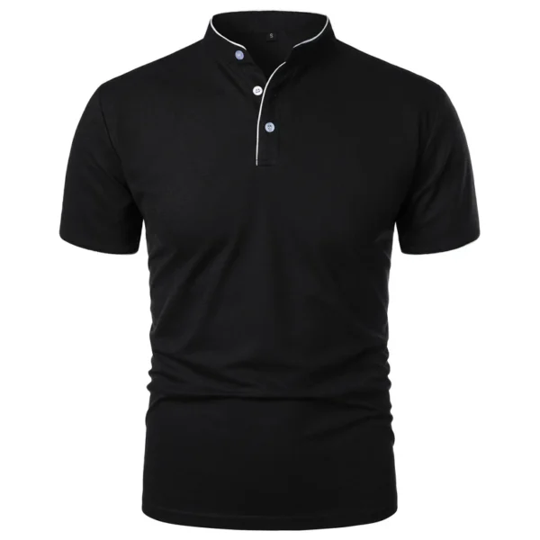 Men's Black Polo